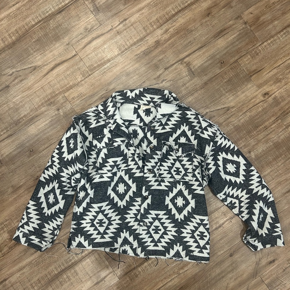Aztec Patterned Jacket - image 1